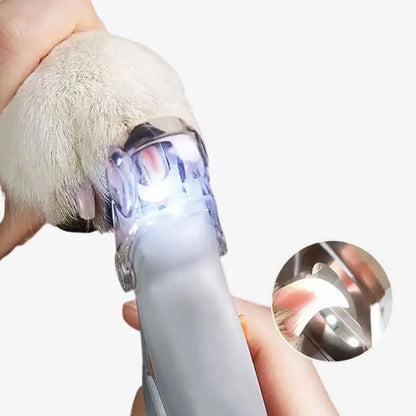 Cat & Dog Nail Clippers With Fast Sensors Safe LED Guide