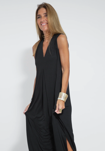 Variant image for Elegant Women's Maxi Dress Set with Fluid Jacket for Formal and Casual Occasions, Soft Lightweight Fabric, Long Length-26
