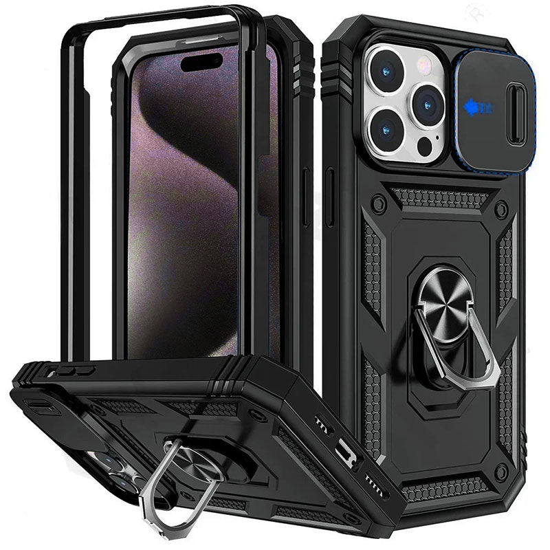 Magnetic2025 Edition Phone Case Rugged Ring Kickstand Fall