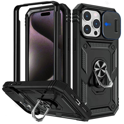 Magnetic2025 Edition Phone Case Rugged Ring Kickstand Fall