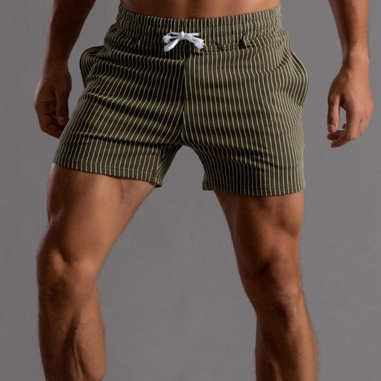 Super-Stretch Men's Workout Shorts, Flexible Gym Shorts for Fitness, Eco-Friendly Fabric, Regular Fit, Multiple Colors Available-1