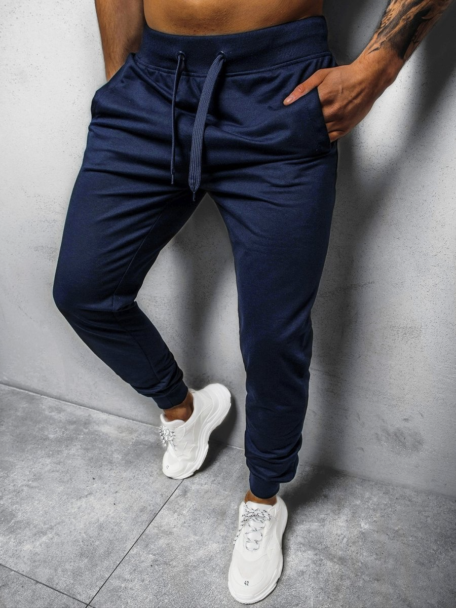 Breathable men's casual pants – classic fit, lightweight fabric, for everyday wear 2