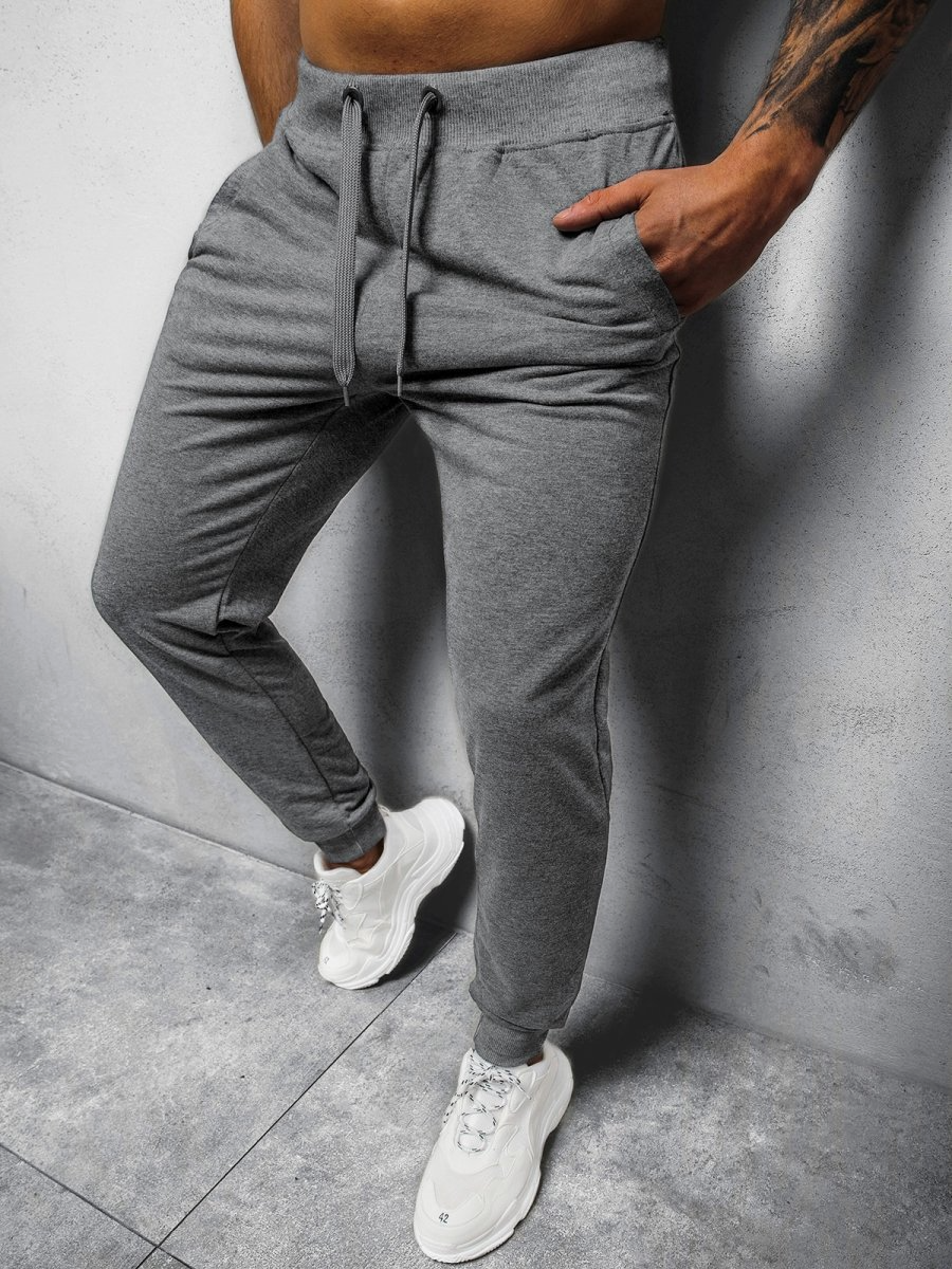 Breathable men's casual pants – classic fit, lightweight fabric, for everyday wear 4