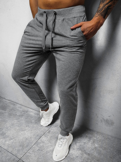 Breathable men's casual pants – classic fit, lightweight fabric, for everyday wear 4