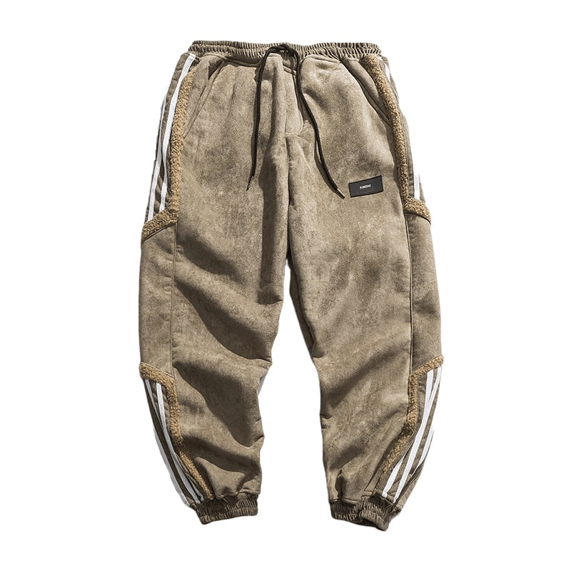 Breathable men's joggers – full-length design, cotton blend, for casual wear 5
