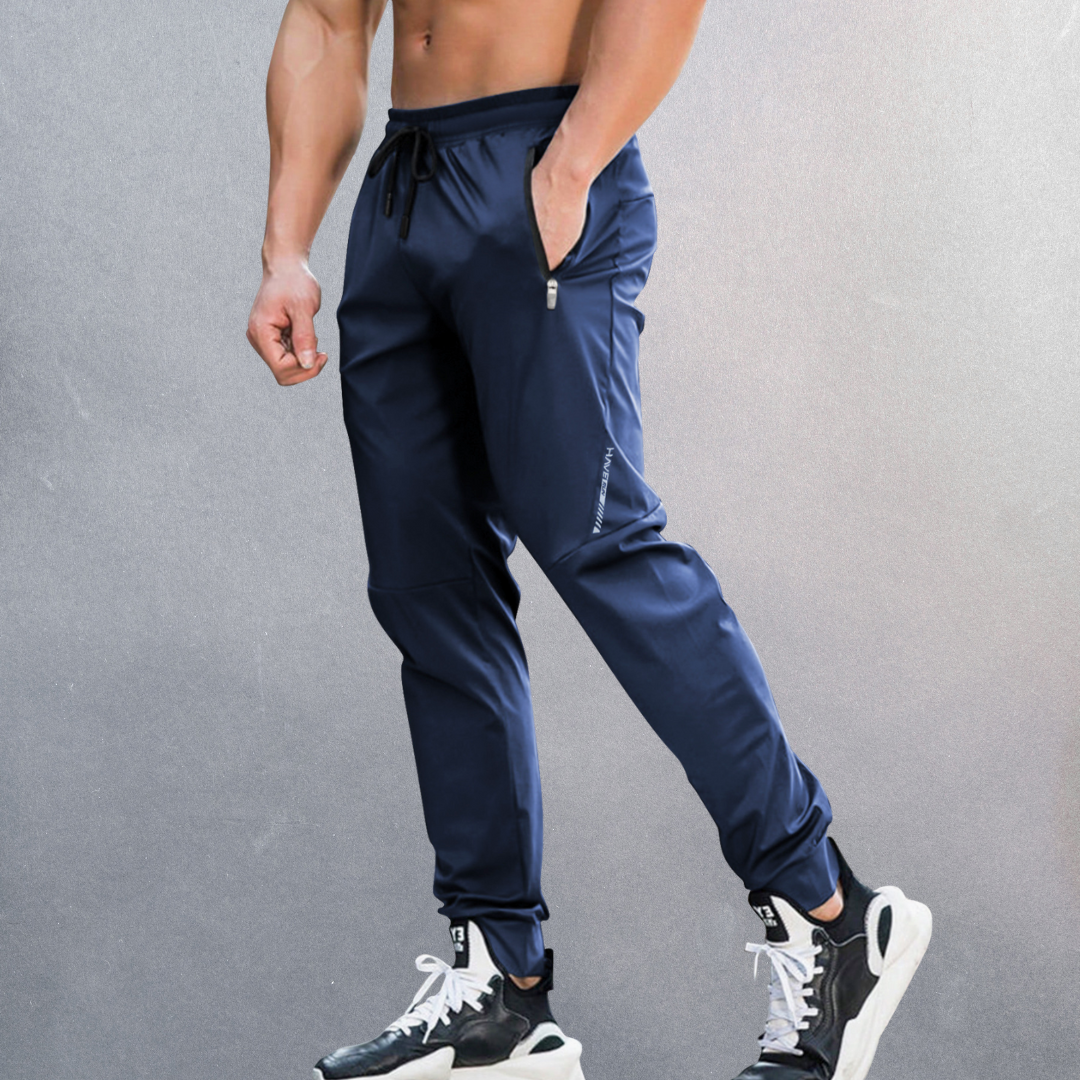 Breathable men's joggers – slim fit, stretchy fabric, for training and everyday wear 2