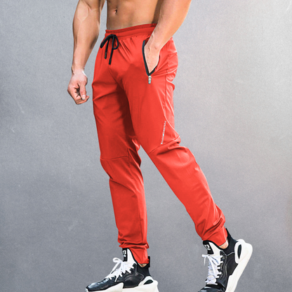 Breathable men's joggers – slim fit, stretchy fabric, for training and everyday wear 4