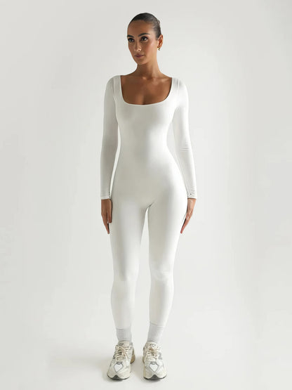 Breathable women's jumpsuit – fitted design, soft fabric, for versatile occasions 0