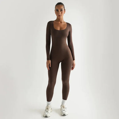 Breathable women's jumpsuit – fitted design, soft fabric, for versatile occasions 5
