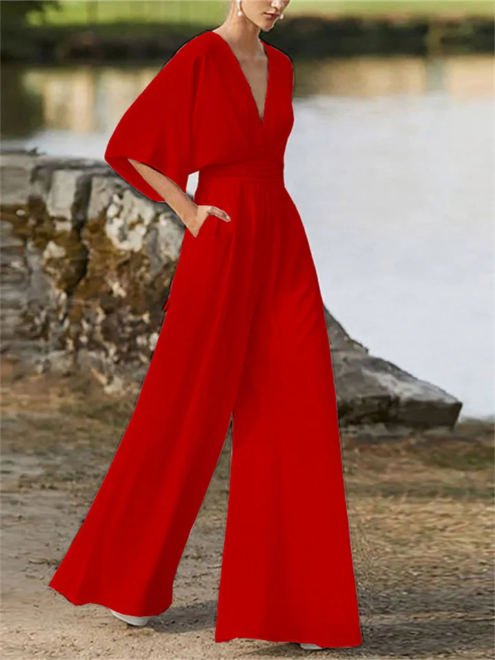 Breathable women’s jumpsuit – timeless design, premium fabric, for special occasions 2
