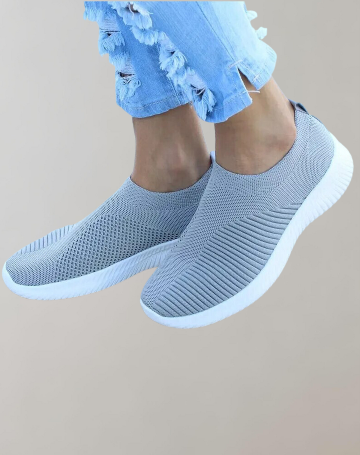 Breathable women's sneakers – lightweight mesh upper, for active lifestyle 1