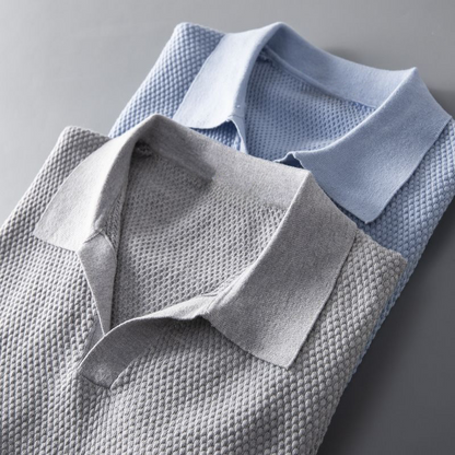 Casual Men's Polo Shirt in Soft Cotton, Short Sleeve, Perfect Fit for Versatile Everyday Style-5