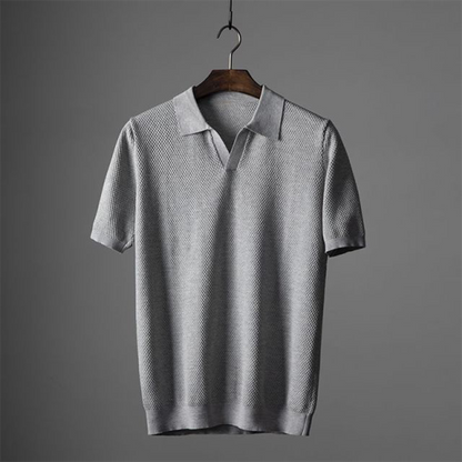 Variant image for Casual Men's Polo Shirt in Soft Cotton, Short Sleeve, Perfect Fit for Versatile Everyday Style-13