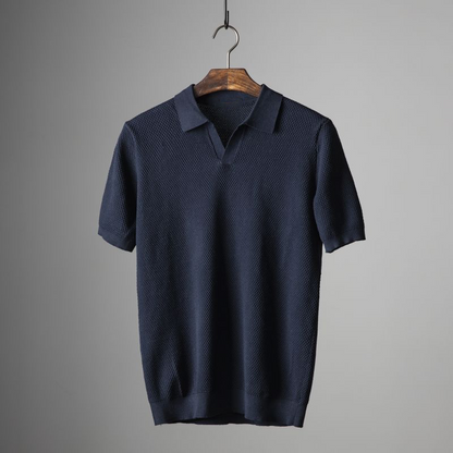 Variant image for Casual Men's Polo Shirt in Soft Cotton, Short Sleeve, Perfect Fit for Versatile Everyday Style-7