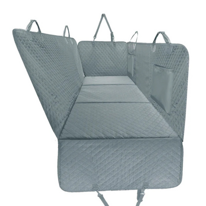 Car Seat Hammock Cover, Water-Resistant Non Slip Backseat Protector With Pockets, Free Safety Belt, Fall 2025 Travel