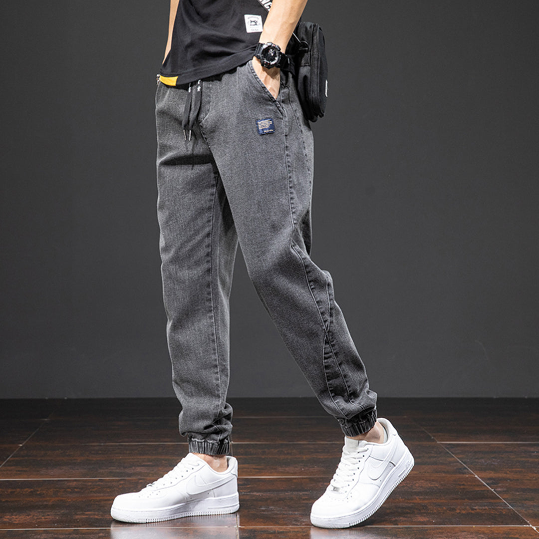 Comfortable women's summer jogger pants – stylish plaid design, soft polyester, for casual outings 2