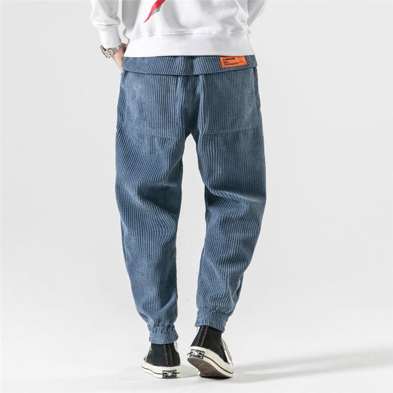 Cozy women's corduroy pants – stylish design, high-quality fabric, for versatile occasions 2