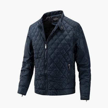 Light Men's Quilted Jacket - Diamond, Insulated