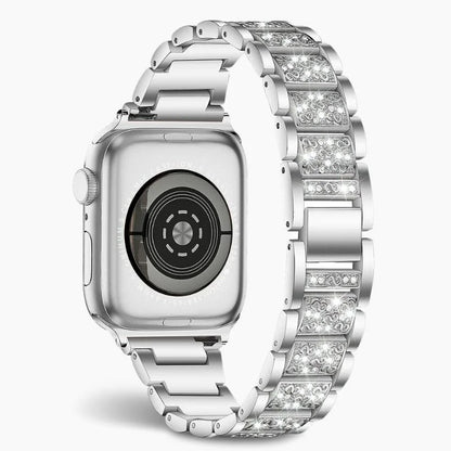 Watch Apple Band Rose Gold Crystal Bracelet Strap Gift