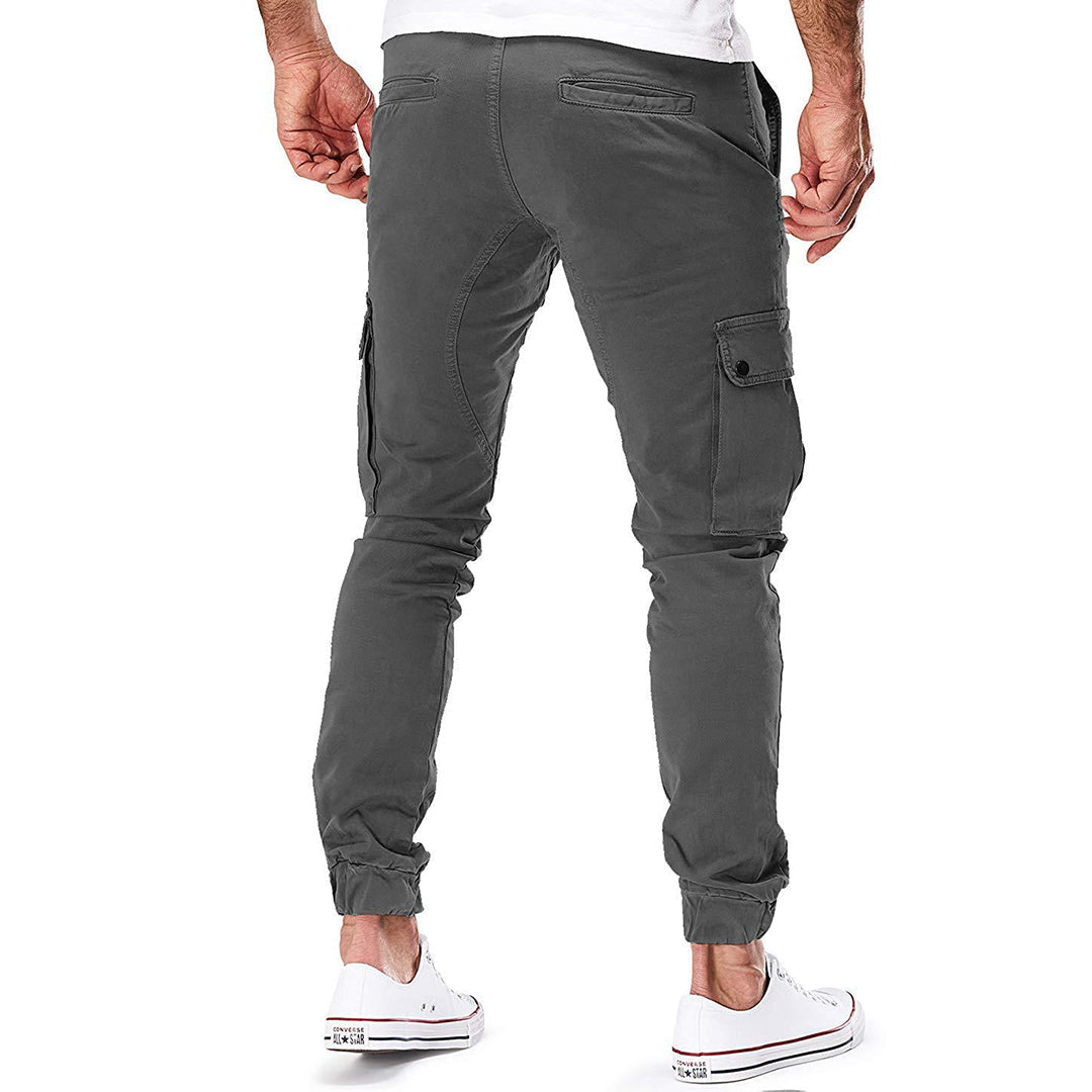 Durable men's cargo pants – contemporary fit, breathable fabric, for outdoor adventures 4