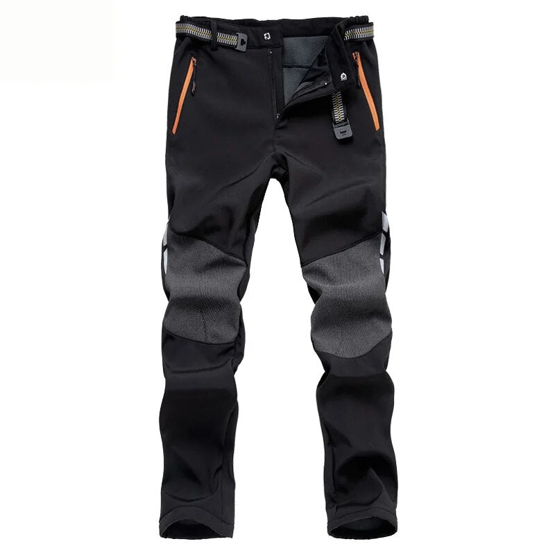 Durable men's waterproof outdoor pants – elastic fit, breathable fabric, for trekking 2