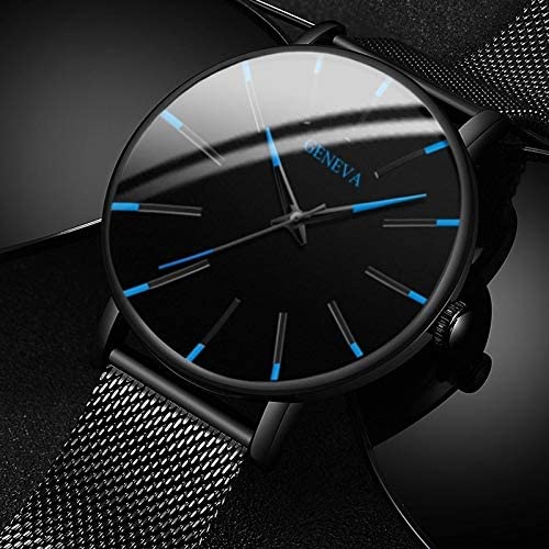 Elegante Herren Business-Uhr – ultraflach, Edelstahl, für Alltag und besondere Anlässe 1