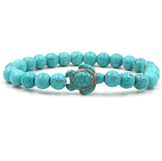 Empowering unisex gemstone bracelet – elastic design, zinc alloy, for beach outings 0