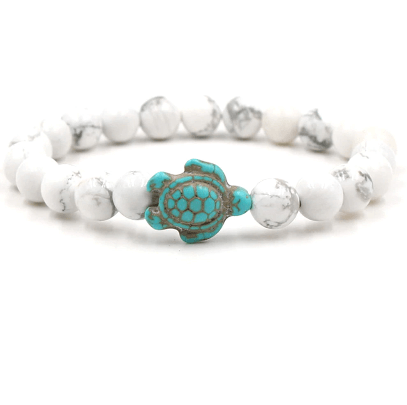 Empowering unisex gemstone bracelet – elastic design, zinc alloy, for beach outings 12