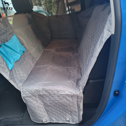 Car Seat Hammock Cover, Water-Resistant Non Slip Backseat Protector With Pockets, Free Safety Belt, Fall 2025 Travel
