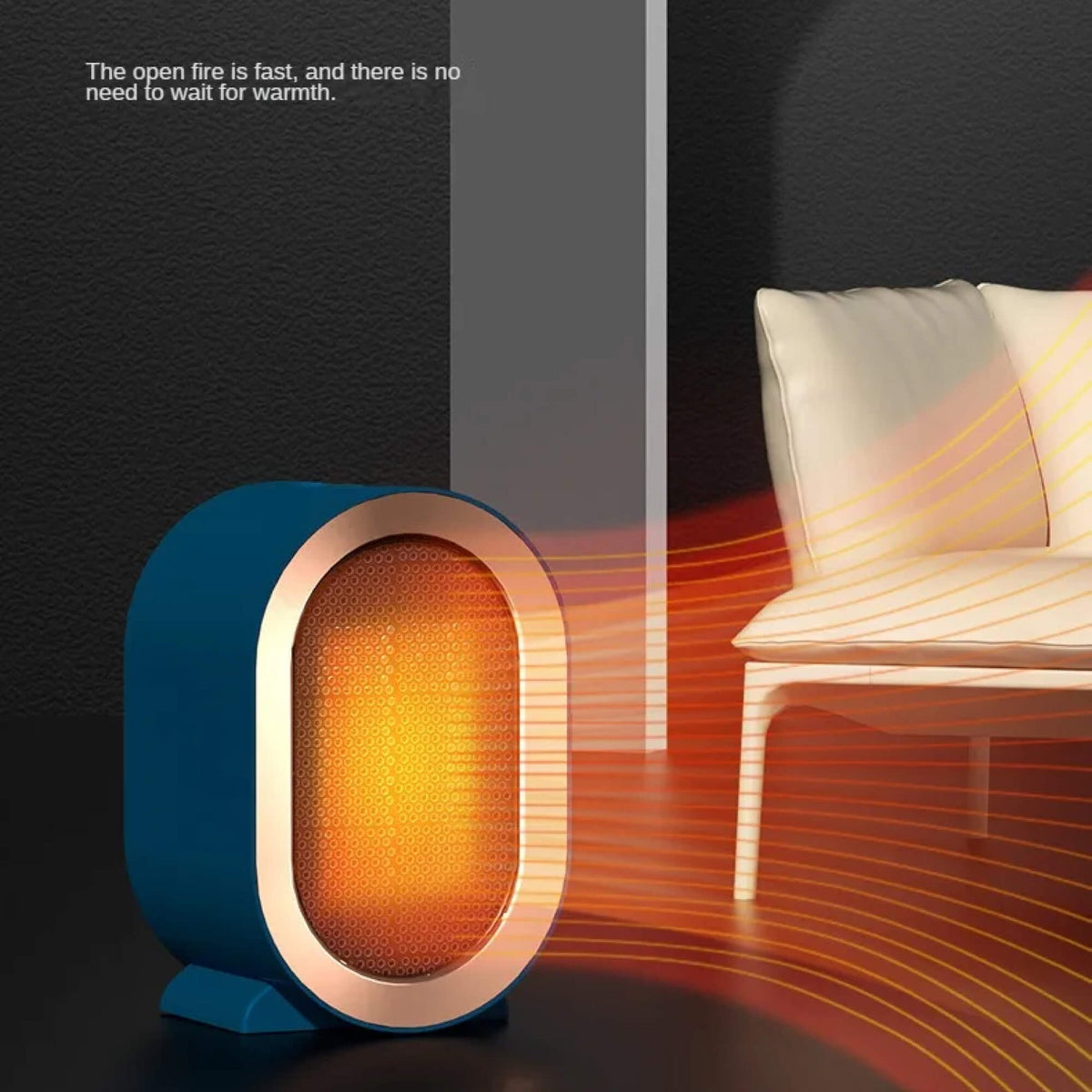 Space Heater Compact Ceramic Energy Efficient Fall 2025 Cozy Warmth For Any Room Living Room