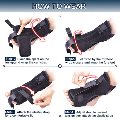 Fasciitis Plantar Night Splint Overnight Sleep Support Brace, Breathable Comfort For Morning Pain Fall 2025 Wellness