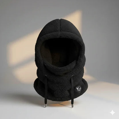 Full-Face Fleece Balaclava with Drawstring – Warm & Cozy Balaclava Hood