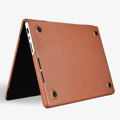 Pro MacBook Leather Case 14 16 Inch Textured Slim Shell