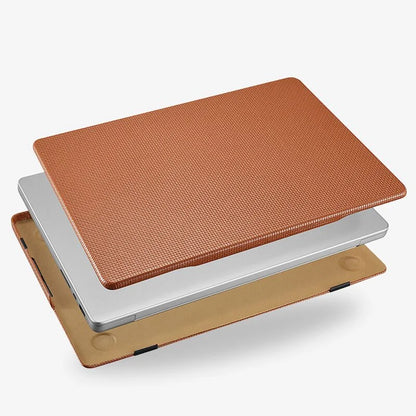 Pro MacBook Leather Case 14 16 Inch Textured Slim Shell