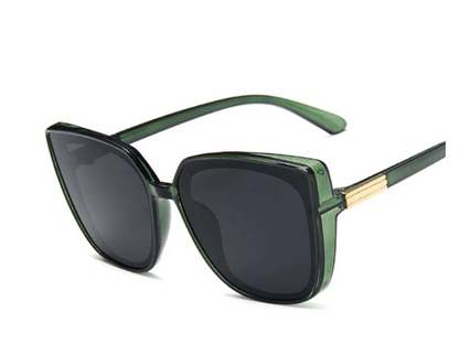 Glamouröse Damen Katzenaugen-Sonnenbrille – Vintage-Design, Kunststoff, für Sommer 2025 2