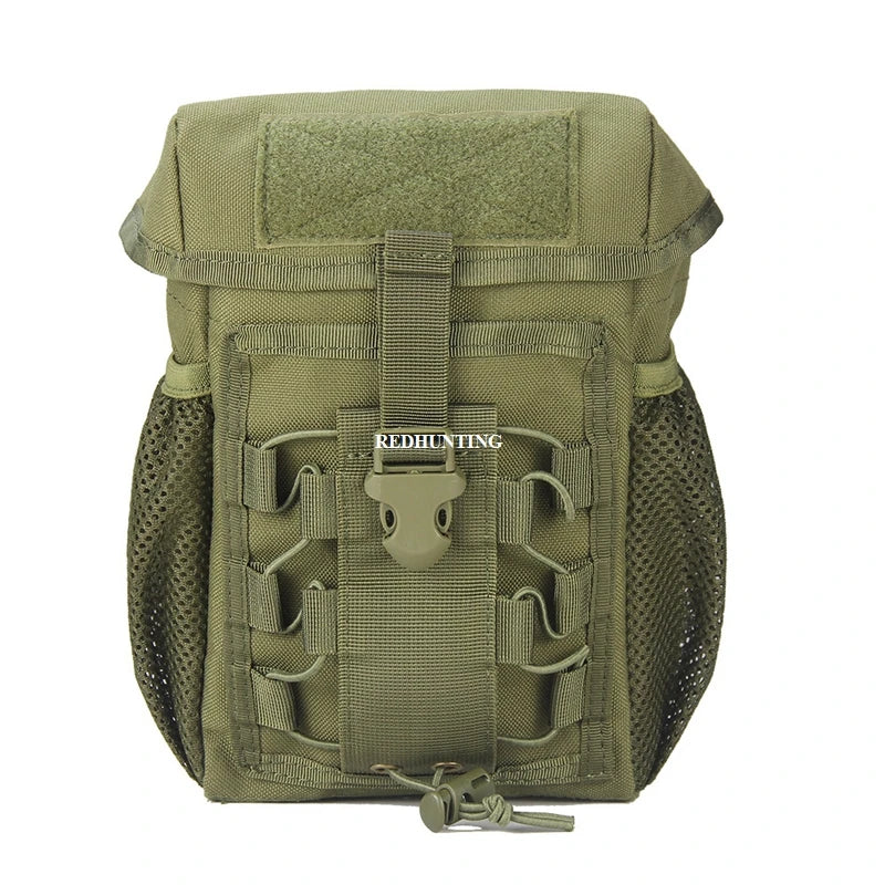 Dump2025 Edition Pouch Tactical Bag Outdoor Utility Pouch Water-Resistant Folding Molle Hiking Gear Fall
