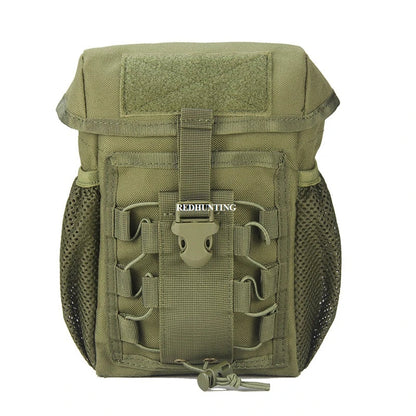 Dump2025 Edition Pouch Tactical Bag Outdoor Utility Pouch Water-Resistant Folding Molle Hiking Gear Fall