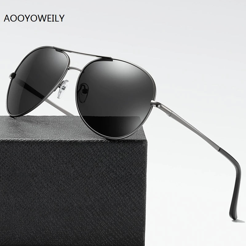 Sunglasses Photochromic for Men & Women - Chameleon Vintage UV400 Driving Glasses