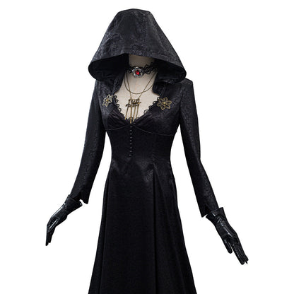 Vampire Lady Cosplay Costume from Evil Village - Top-Grade Quality Outfit for Halloween, Conventions, and Themed Parties