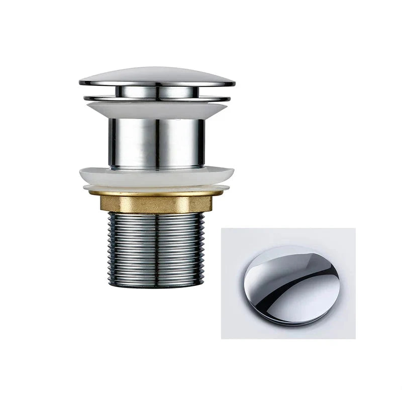 Pop2026 Edition Up Drain Button Sink Stopper Corrosion Resistant Bathroom Accessory For Kitchen Or Bath Contemporary Renovation