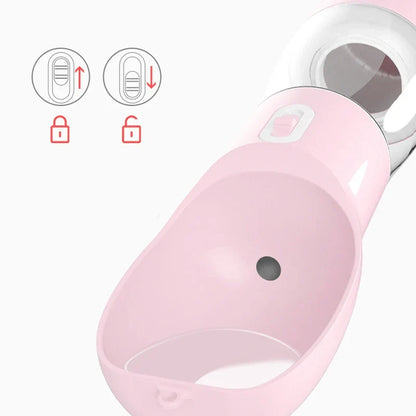 Dog Water Bottle Travel-Friendly Travel Bowl Hands-Free Pet Drinking Bottle Fall 2025 Leakproof Hydration