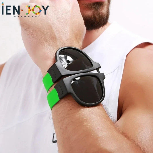 Polarized2026 Edition Foldable Sports Sunglasses - Active Eyewear For Driving And Cycling, Summer Travel