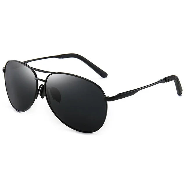 Metal Aviation Frame Color Changing Sunglasses for Men, Pilot Day Night Vision Driving