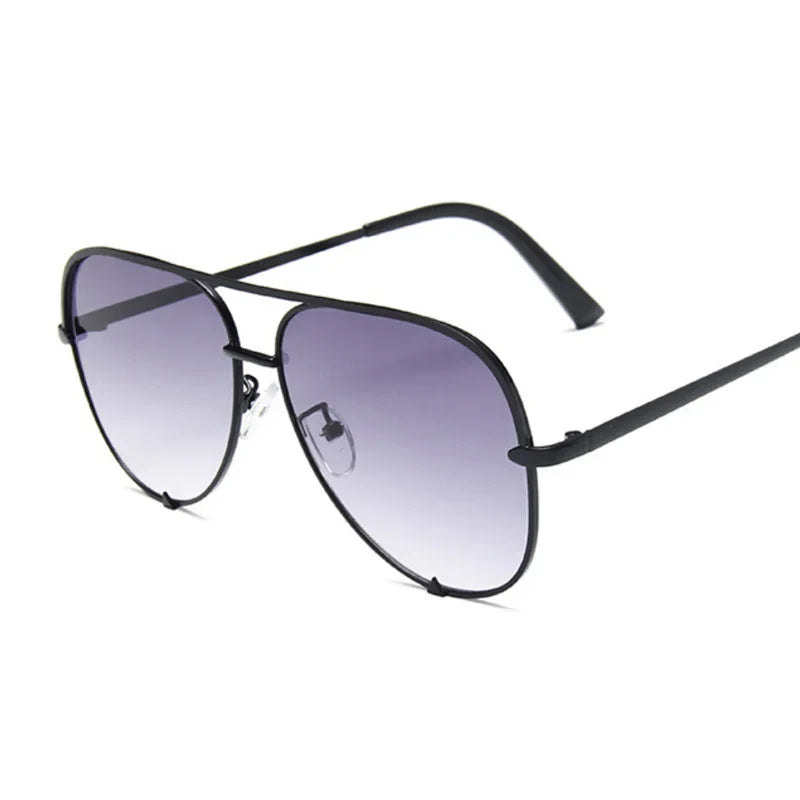 Aviation Vintage Sunglasses for Women - Designer Retro Shades, Gradient Mirror Fashion