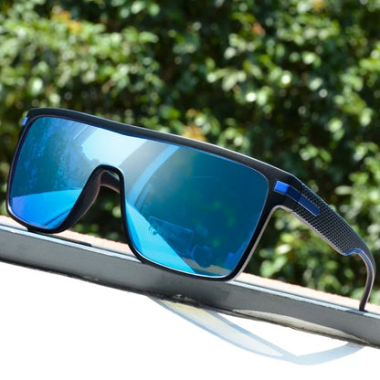Sunglasses Polarized for Men Square Oversized UV400 Anti-Glare Goggles