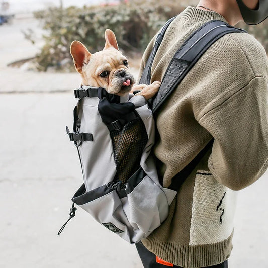 Dog Carrier Backpack Breathable Hands-Free Pet Carrier Pack Fall 2025 Outdoor Travel Comfort Compact Dogs