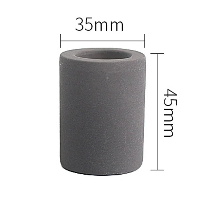 Travel-Friendly Travel Toothbrush Holder Device Kit - Diatomaceous Earth, Moisture Absorption, Grey