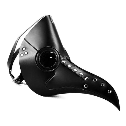 Plague2025 Edition Doctor PU Leather Mask Steampunk Halloween