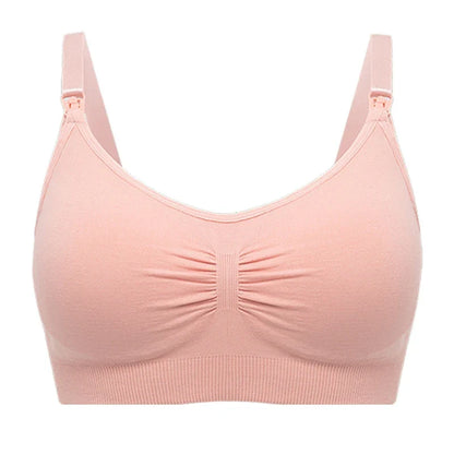 seamless wire-free maternity, nylon, all seasons – Breathable women's nursing bra