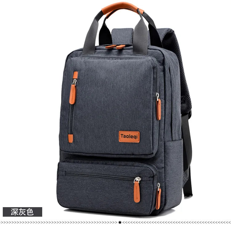Laptop Canvas Backpack 20-35L Large Capacity Rucksack Travel School Bag Back To School 2025 Organized Water Resistant